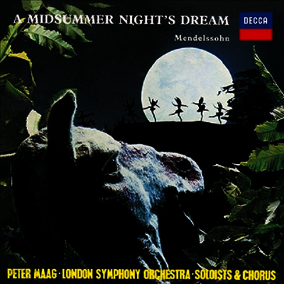 멘델스존: 교향곡 3번, 한 여름 밤의 꿈 (Mendelssohn: Symphony No.3, A Midsummer Night's Dream) (일본 타워레코드 독점 한정반)(CD) - Peter Maag