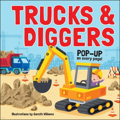 The Pop Up Book - Trucks and Diggers