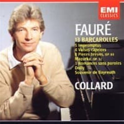 [미개봉] Jean-Philippe Collard / Faure : 13 Barcarolles, Impromptus, Etc. (2CD/수입/5694312)