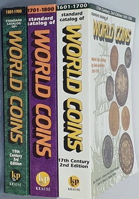 Standard Catalog of World Coins,1601-1700: 17th Century/1701-1800: 18th Century/1801-1900: 19th Century(3권)