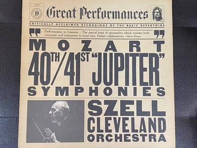 [LP] 조지 셀 - George Szell - Mozart 40th,41st Jupiter Symphonies LP [U.S반]