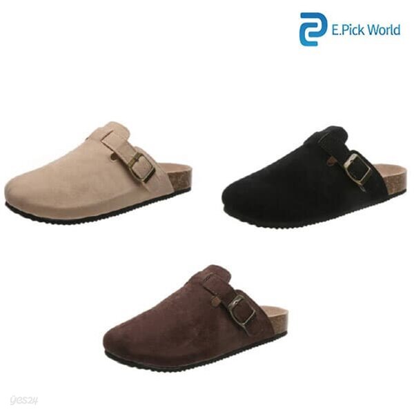 [EPICK] BK 남성 스웨이드 버클 실내화 슬리퍼 샌들 EPT-35747