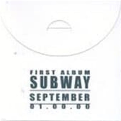 서브웨이 (Subway) / 1집 - September 01.00.00 (Digipack)