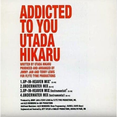 Utada Hikaru (우타다 히카루) - Addicted To You (일본반)