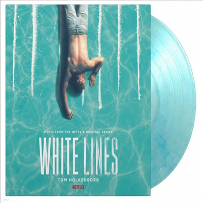 Tom Holkenborg - White Lines (ȭƮ ) (Score)(Soundtrack)(Ltd. Ed)(Gatefold)(180G)(Mediterranean Blue Vinyl)(2LP)