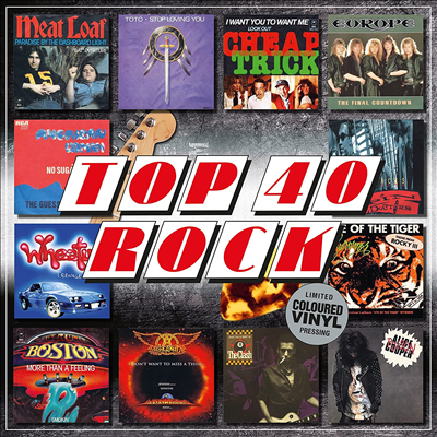 Various Artists — Top 40 Rock 앨범 커버