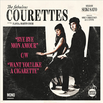 Courettes - Bye Bye Mon Amour (7 inch Single LP)