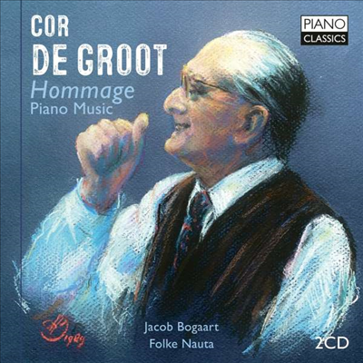 ڸ  ׷Ʈ: ǾƳ ǰ (Hommage - Cor de Groot: Works for Piano) (2CD) - Folke Nauta