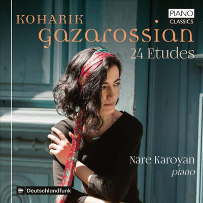 ڷνþ: 24 Ƣ (Gazarossian: 24 Etudes)(CD) - Nare Karoyan