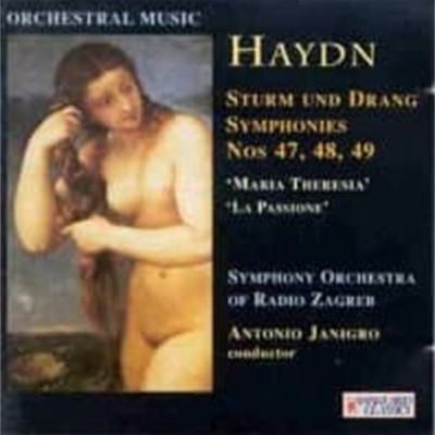 [̰] Antonio Janigro / Haydn : Sturm Und Drang Symphonies No 47, 48, 49 (/08616771)