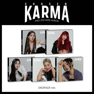 Ƚ (PIXY) - ̴Ͼٹ 4 : CHOSEN KARMA [DIGIPACK ver.][ ver.]