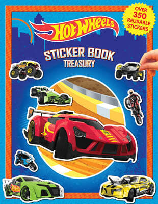 Sticker Book Treasury : Hot Wheels