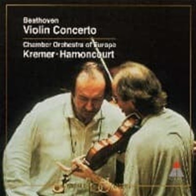 [미개봉] Gidon Kremer, Nikolaus Harnoncourt / Beethoven : Violin Concerto (일본수입/WPCS21052)