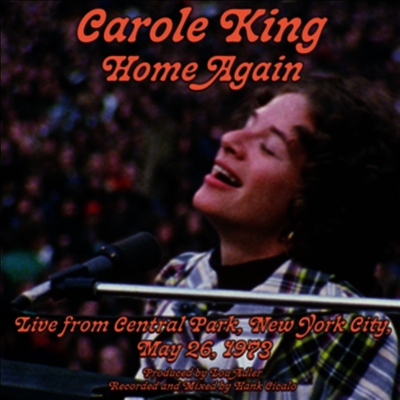 Carole King — Home Again - Live From Central Park, New York City, May 26, 1973 앨범 커버