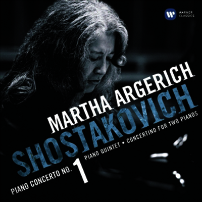 쇼스타코비치: 피아노 협주곡 1반, 두 개의 피아노를 소협주곡, 피아노 오중주 (Shostakovich: Piano Concerto No.1, Concertino for two pianos, Piano Quintet)(CD) - Martha Argerich