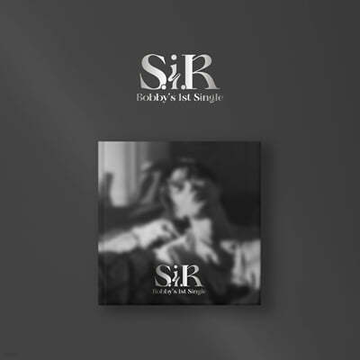 바비 (BOBBY) - 1st Single : S.i.R [3종 중 1종 랜덤 발송] 