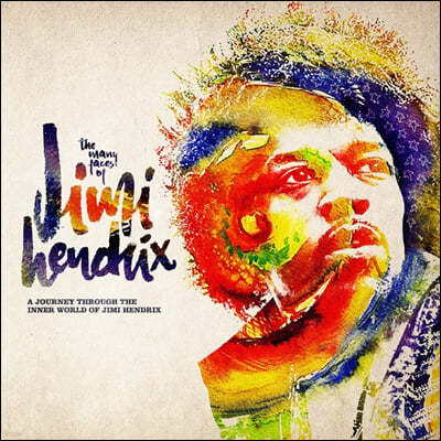 지미 헨드릭스 모음집 (The Many Faces Of  Jimi Hendrix) [옐로우 & 블루 컬러 2LP]