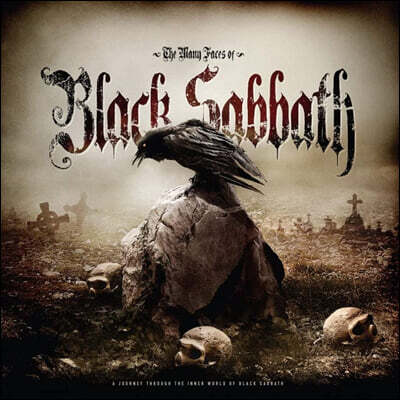 Black Sabbath — 블랙 사바스 모음집 (The Many Faces Of Black Sabbath) 앨범 커버
