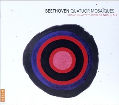 Beethoven : String Quartets Opus 18 - 모자이크 4중주단 (Quatuor Mosaiques)(EU발매)  