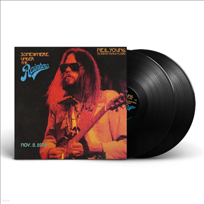 Neil Young & The Santa Monica Flyers — Somewhere Under The Rainbow 1973 앨범 커버