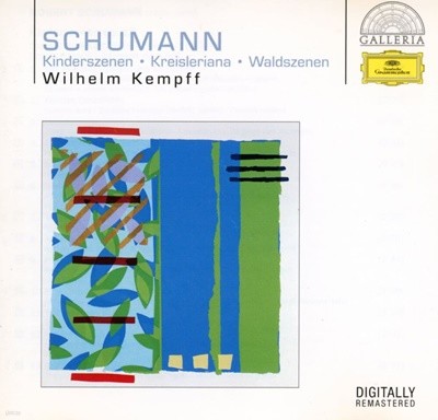 빌헬름 캠프 - Wilhelm Kempff - Schumann Kinderszenen, Kreisleriana, Waldszenen [E.U발매]