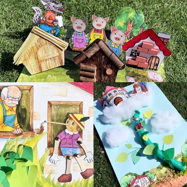 [세계명작 set①] 아기돼지 삼형제, 잭과 콩나무, 피노키오 / 독후활동 만들기키트