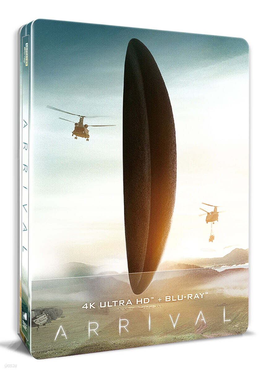 컨택트 (2Disc, 4K UHD+BD 쿼터슬립 C Type 스틸북 한정판) : 블루레이