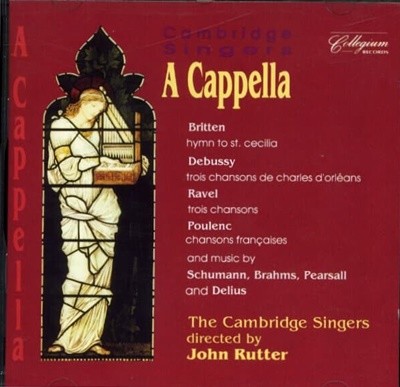[수입] Rutter - A Cappella / The Cambridge Singers