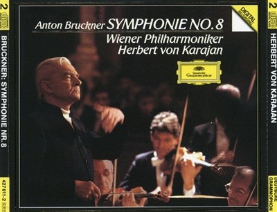 카라얀 - Karajan - Bruckner Symphonie No.8 2Cds [독일발매]