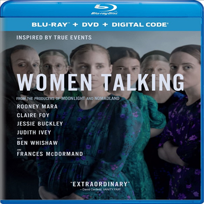 Women Talking ( ŷ) (2022)(ѱ۹ڸ)(Blu-ray + DVD)