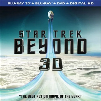 Star Trek Beyond 3D (ŸƮ  3D) (2016)(ѱ۹ڸ)(Blu-ray 3D + Blu-ray + DVD)