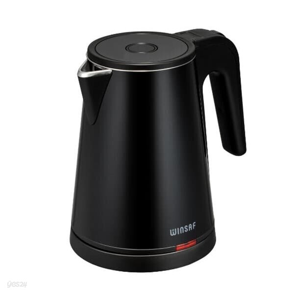 [윈세프] 무선전기포트(WTK-1008B)0.8L/커피포트/블랙/삼중단열