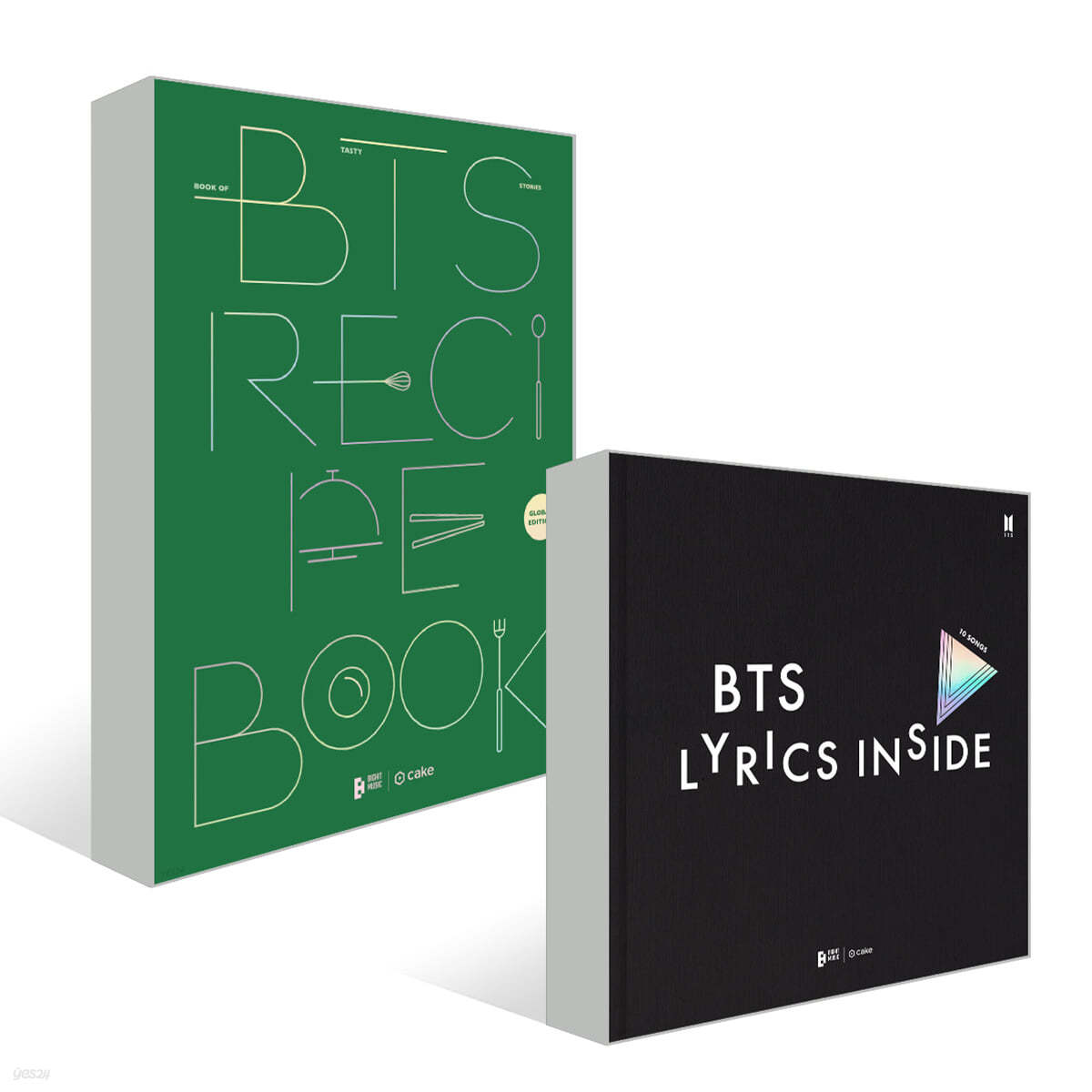 BTS LYRICS INSIDE + BTS RECIPE BOOK