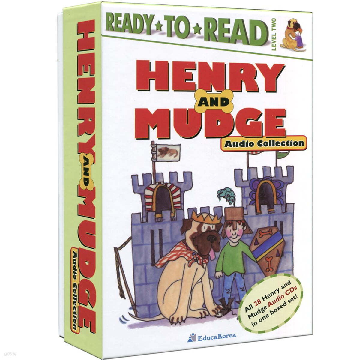 Ready-To-Read Level 2 : Henry and Mudge 시리즈 28종 Audio CD 박스 세트