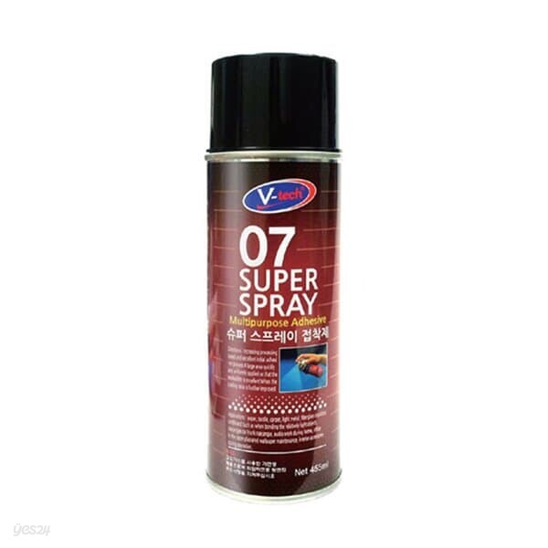 [브이텍] 슈퍼스프레이접착제 VT-07 (455ml)