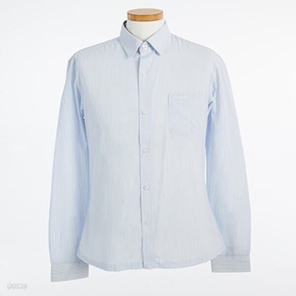 블루 스트라이프 셔츠 (천일중 해당) 교복셔츠 교복