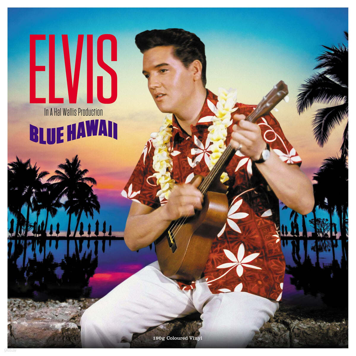 블루 하와이 영화음악 (Blue Hawaii OST by Elvis Presley) [블루 컬러 LP]