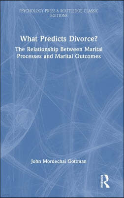 What Predicts Divorce?