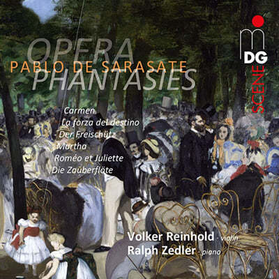 Volker Reinhold / Ralph Zedler :  Ÿ - ̿ø ǾƳ  (Sarasate: Opera Phantasies Vol. 1)