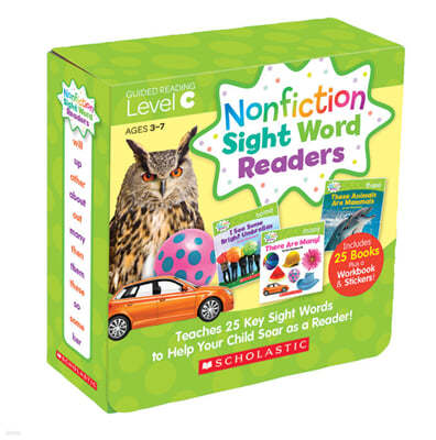 Nonfiction Sight Word Readers Level C (With CD)