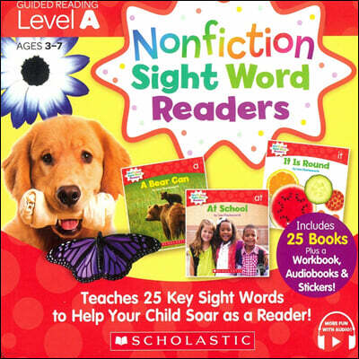 Nonfiction Sight Word Readers Level A  : With Story Plus App