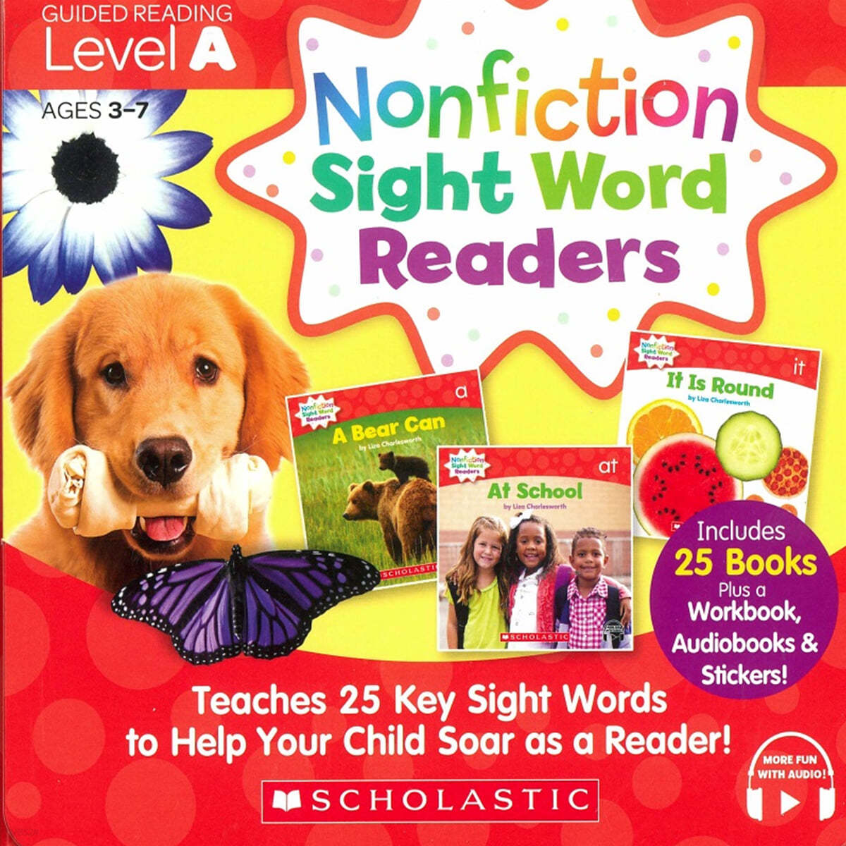 Nonfiction Sight Word Readers Level A  : With Story Plus App