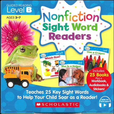 Nonfiction Sight Word Readers Level B  : With Story Plus App