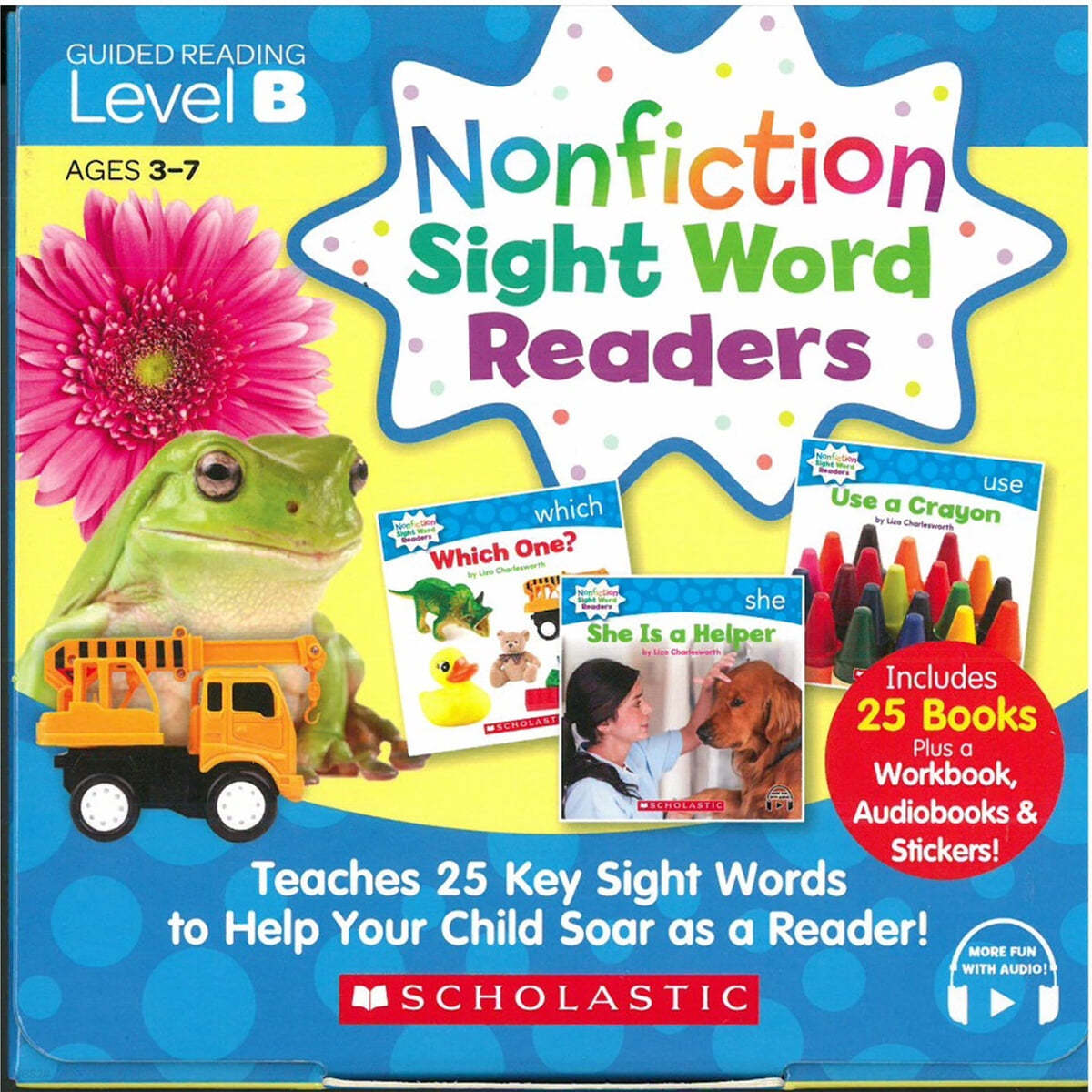 Nonfiction Sight Word Readers Level B  : With Story Plus App