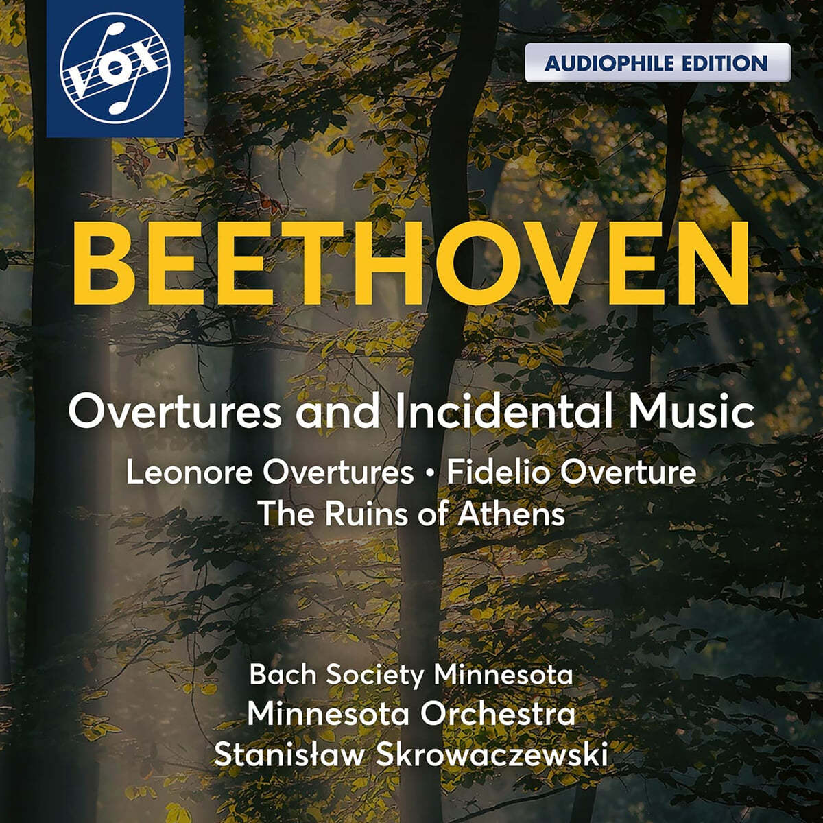 Stanislaw Skrowaczewski 베토벤: 레오노레 서곡 1~3번, 피델리오 서곡, 아테네의 폐허 (Beethoven: Overtures and Incidental Music)