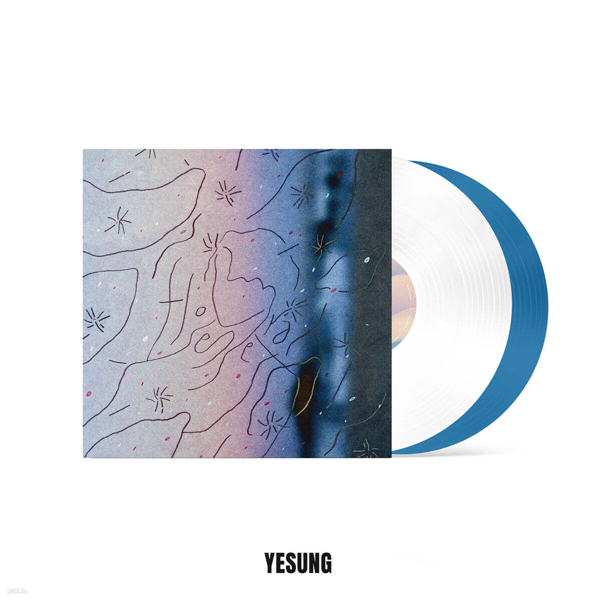 예성 - 1집 스페셜 버전 Floral Sense [화이트 & 블루 컬러 2LP]