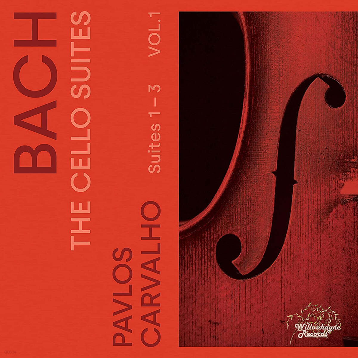 Pavlos Carvalho 바흐: 무반주 첼로 모음곡 1~3번 (Bach: the Cello Suites, Vol. 1)