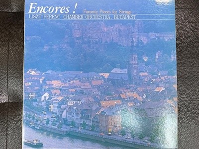 [LP] 자노스 롤라 - Janos Rolla - Encores! Favorite Pieces for Strings LP [서울-라이센스반]