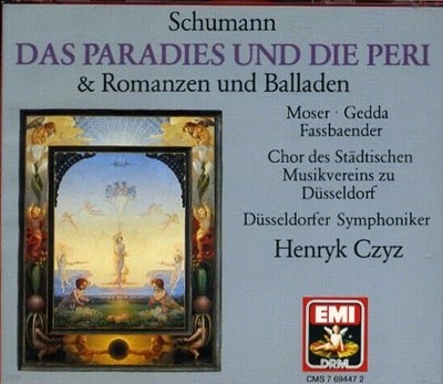 [수입] Schumann - Das Paradies und Die Peri / Gedda / Sinopoli (2CD)