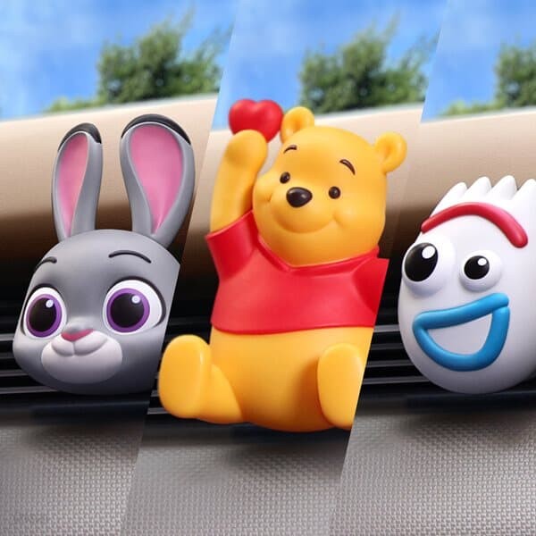 [디즈니] 곰돌이푸&주디&포키 차량용 방향제